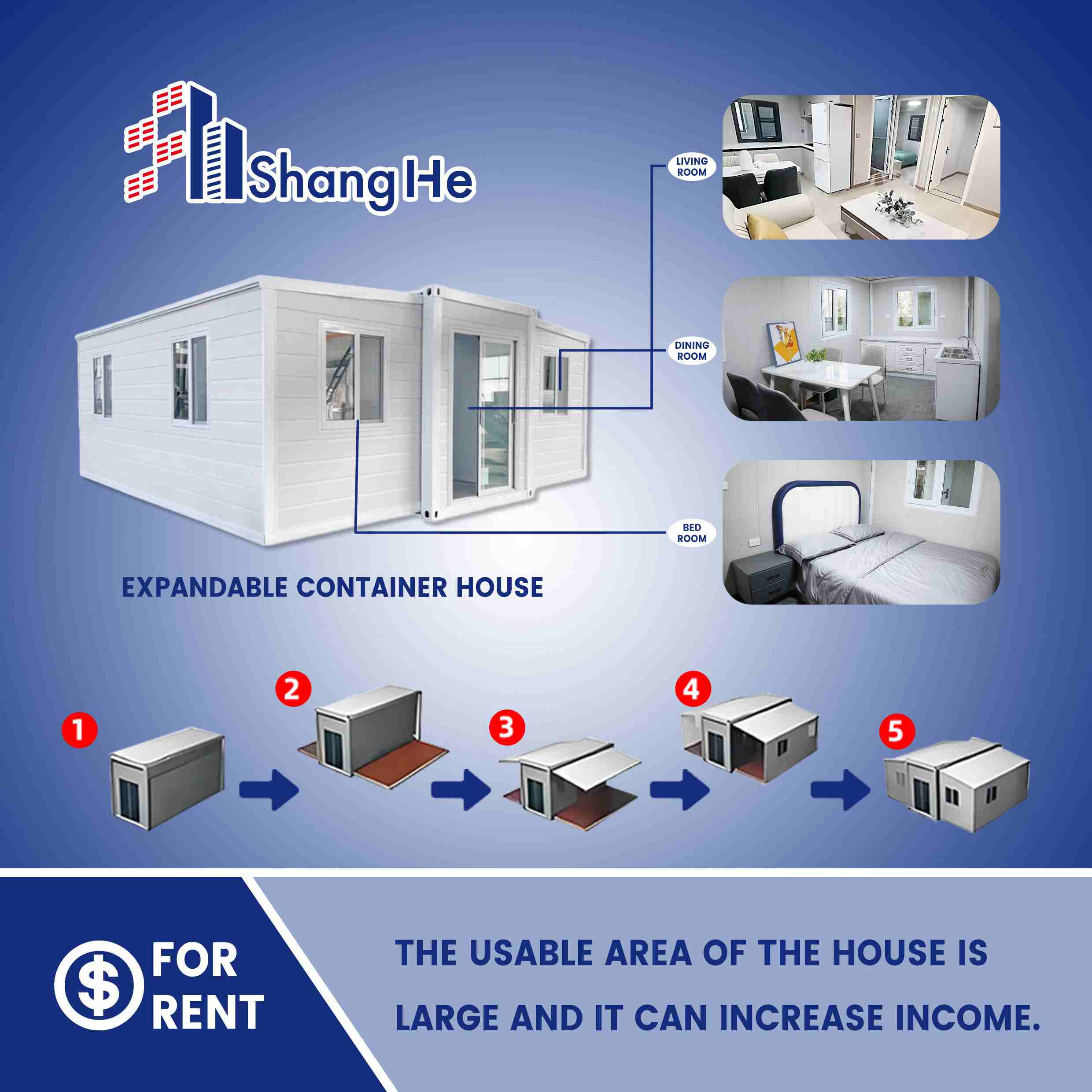 Nhà container có thể mở rộng