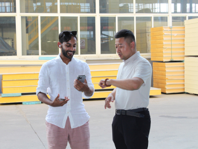 UK Client Visit Case | Apple Cabin Production Inspection & Shipment Confirmation