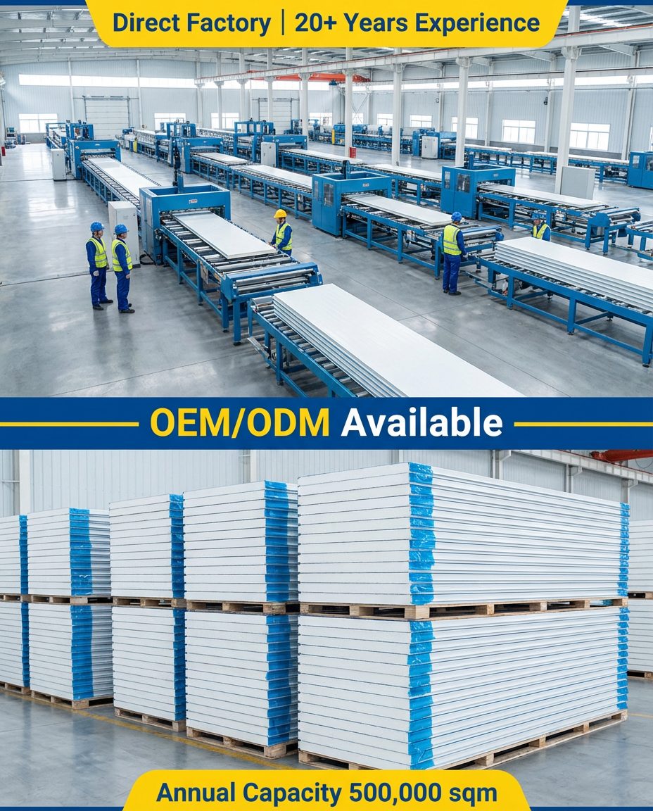 PUフォームサンドイッチパネル