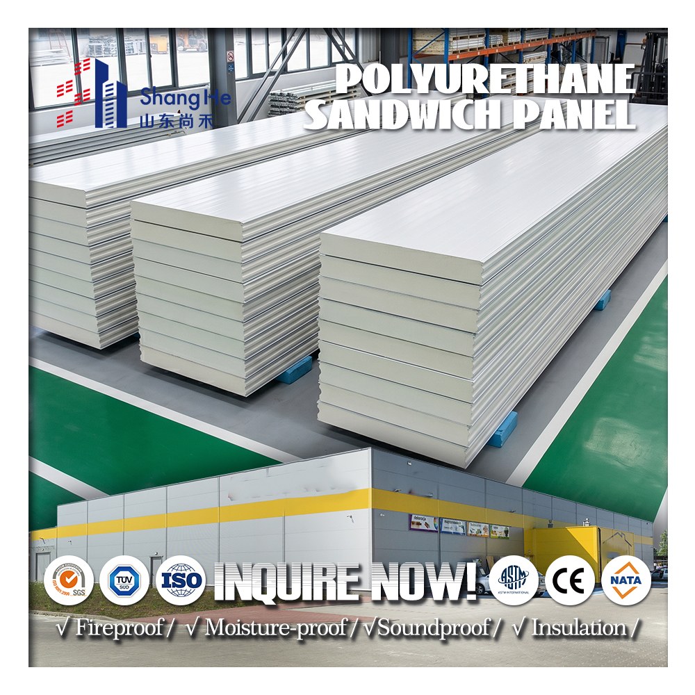 PU Sandwich Panel Installation