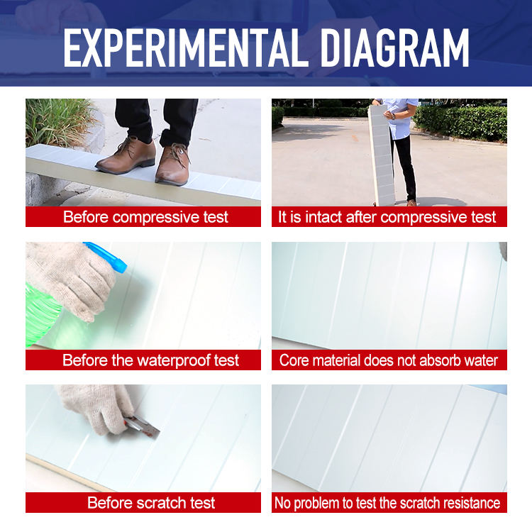 耐久性と耐火性に優れたEPSサンドイッチパネル