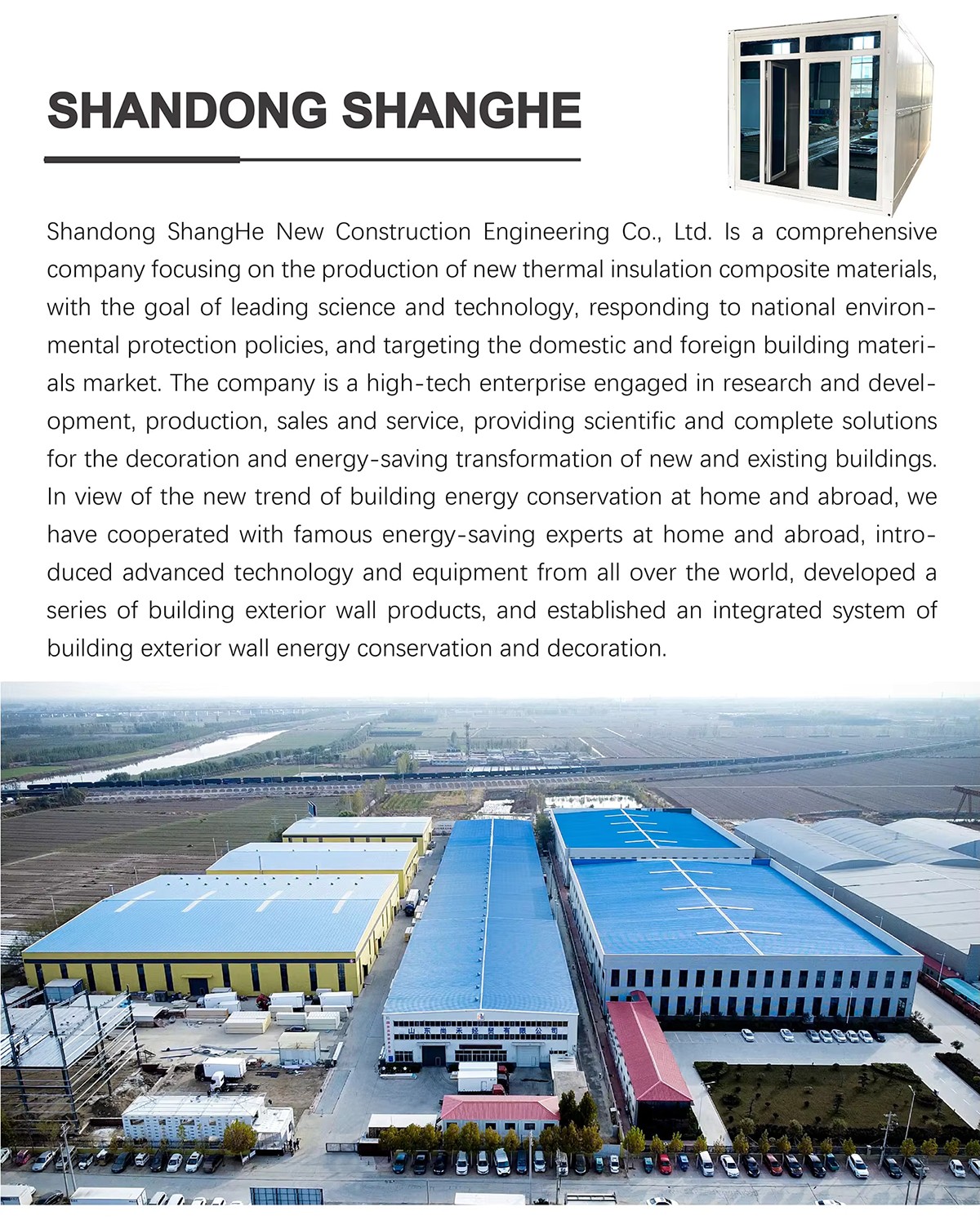 Casa contenedor desmontable