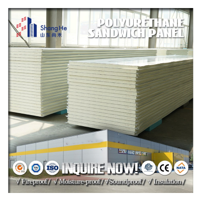Panel sándwich acústico de PU