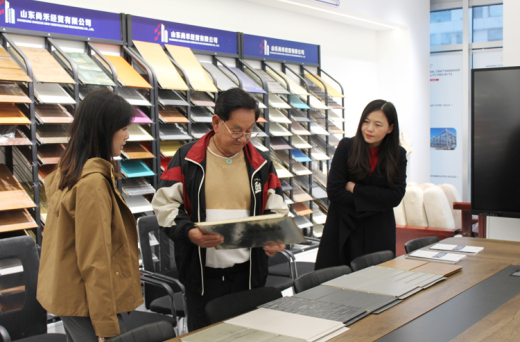 Estudo de Caso de Visita de Cliente ao Vietname | Inspeção da Fábrica de Painéis Sanduíche Shanghe em Shandong