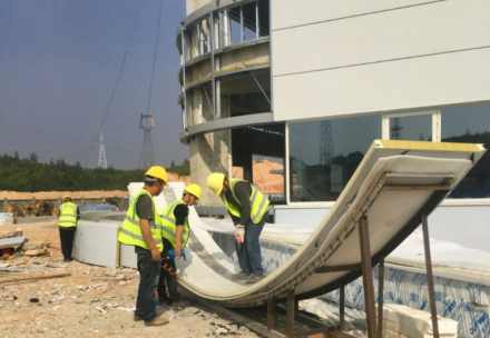 Tấm Rockwool cho Nhà máy Dược phẩm sinh học BeiGene Quảng Châu