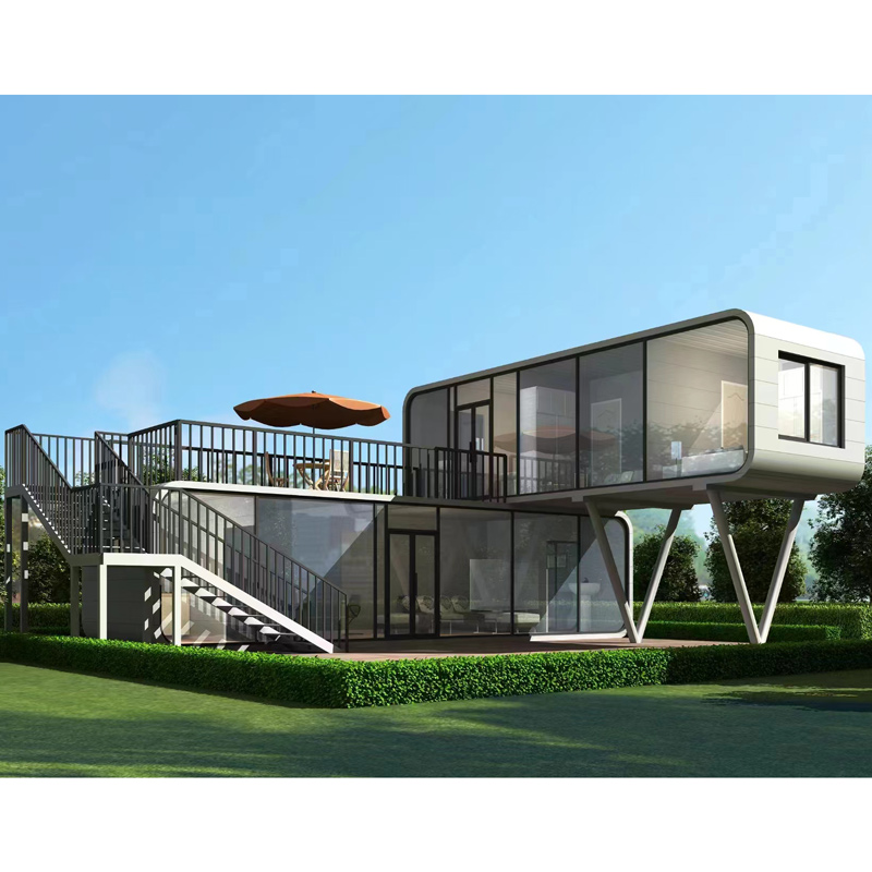 Casa de cabina de manzana