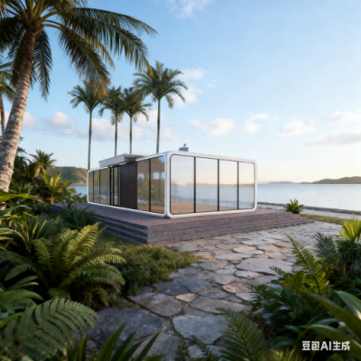 Casa contenedor expandible