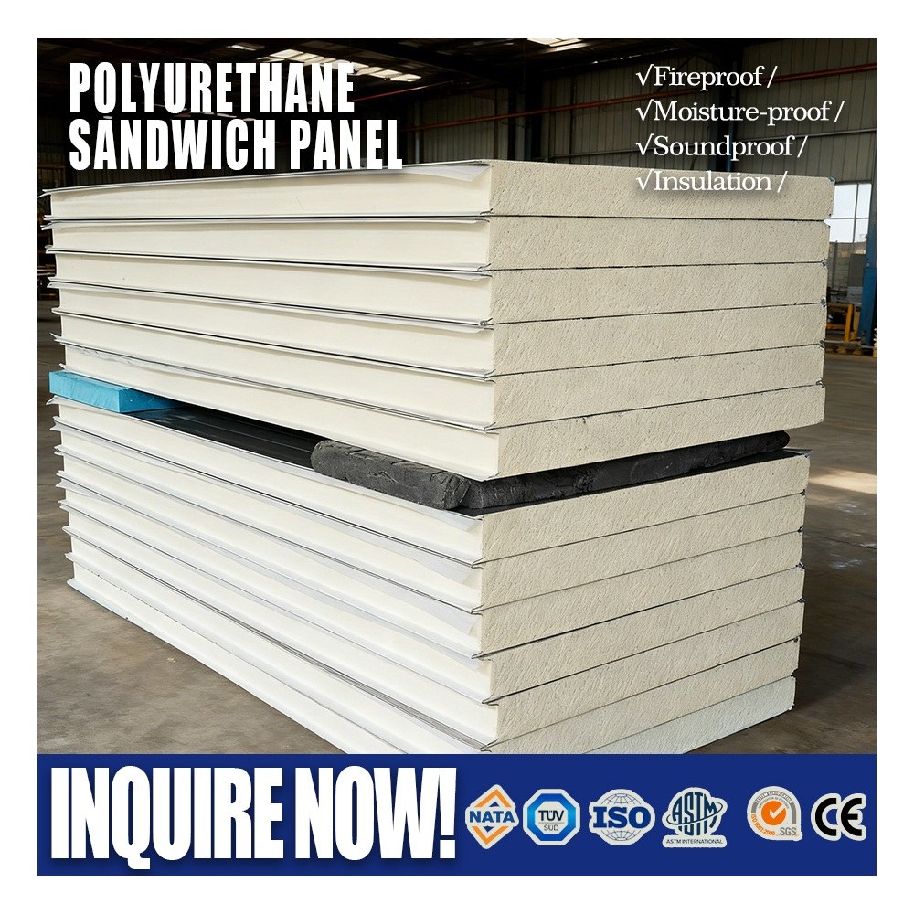 Aluminium-Sandwichpaneel-Dach