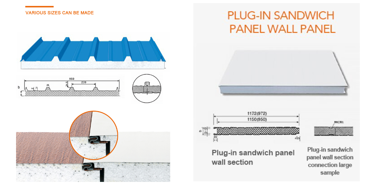 EPS sandwich panel structure