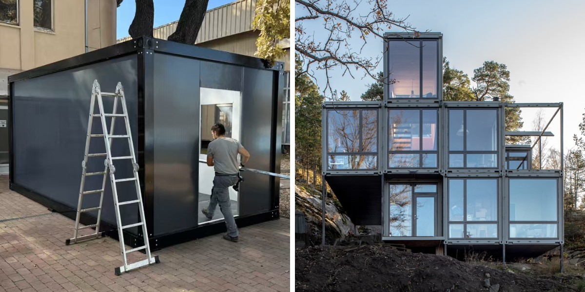 Ngôi nhà container prefab