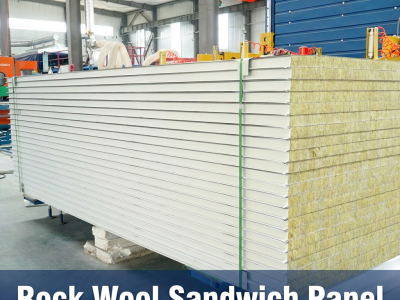 Rock wool sandwich panel factory